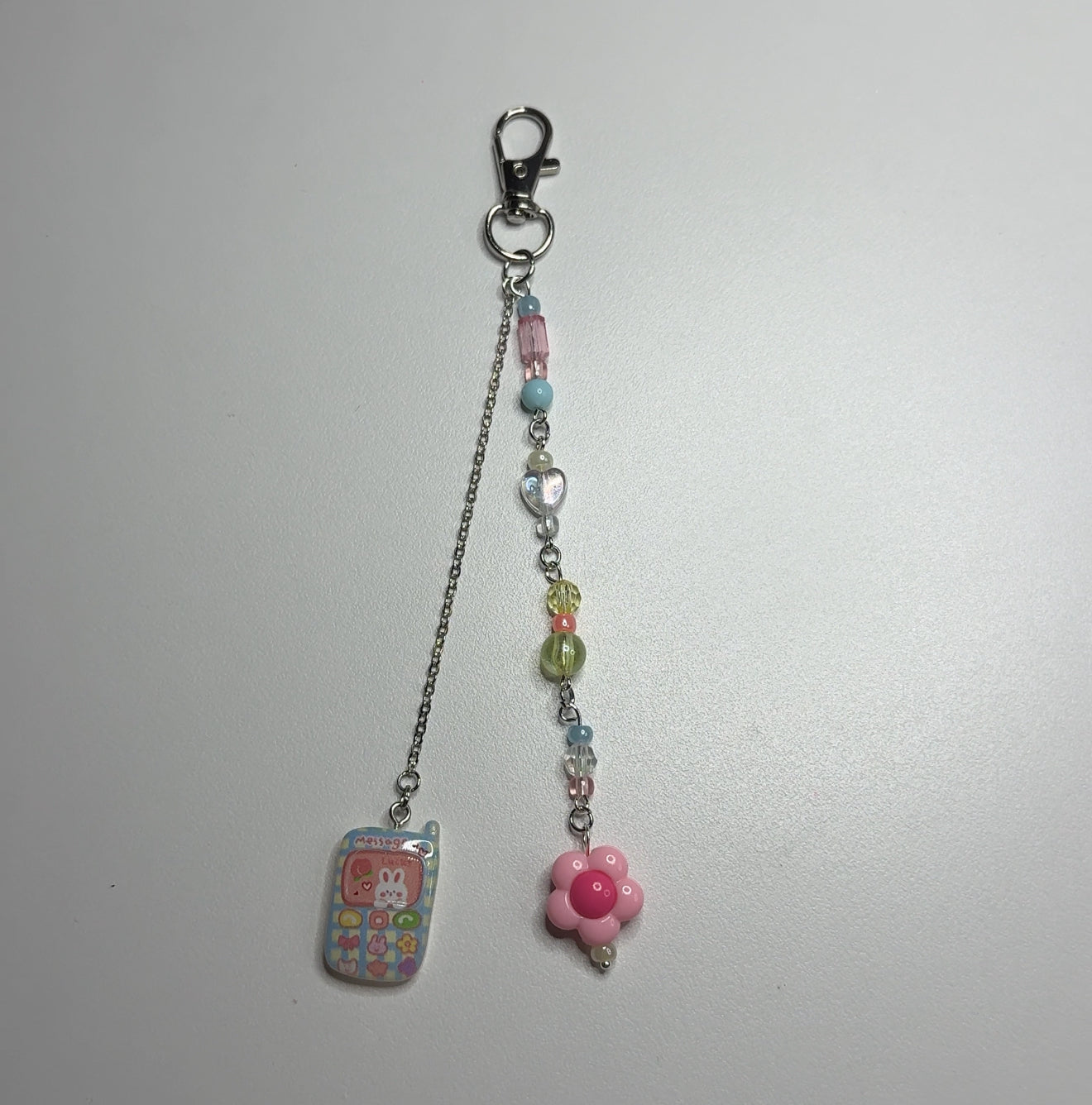 PHONE CHARM KEYCHAIN