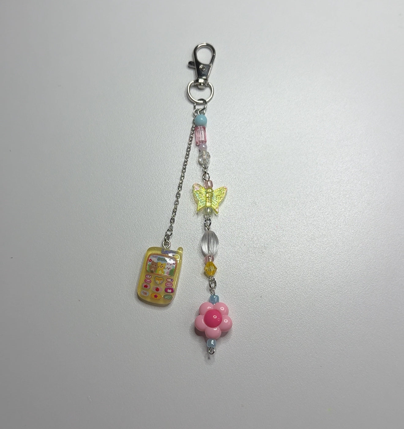 PHONE CHARM KEYCHAIN
