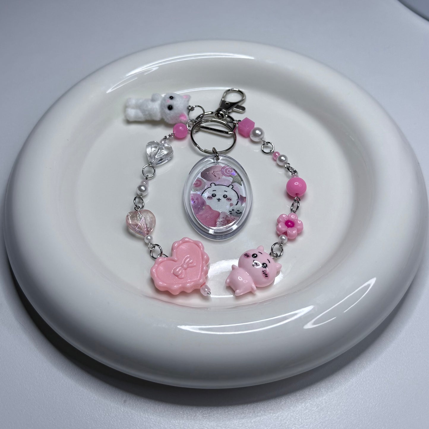 DOUBLE SIDED CHIIKAWA PENDANT KEYCHAIN