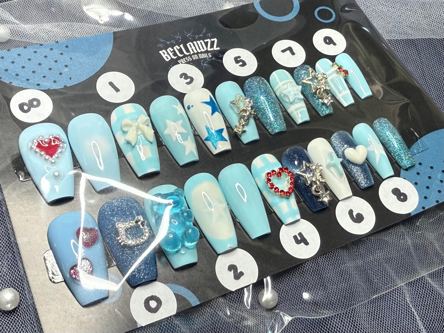 MIX AND MATCH ONE SIZE FITS ALL: LIGHT BLUE PICNIC