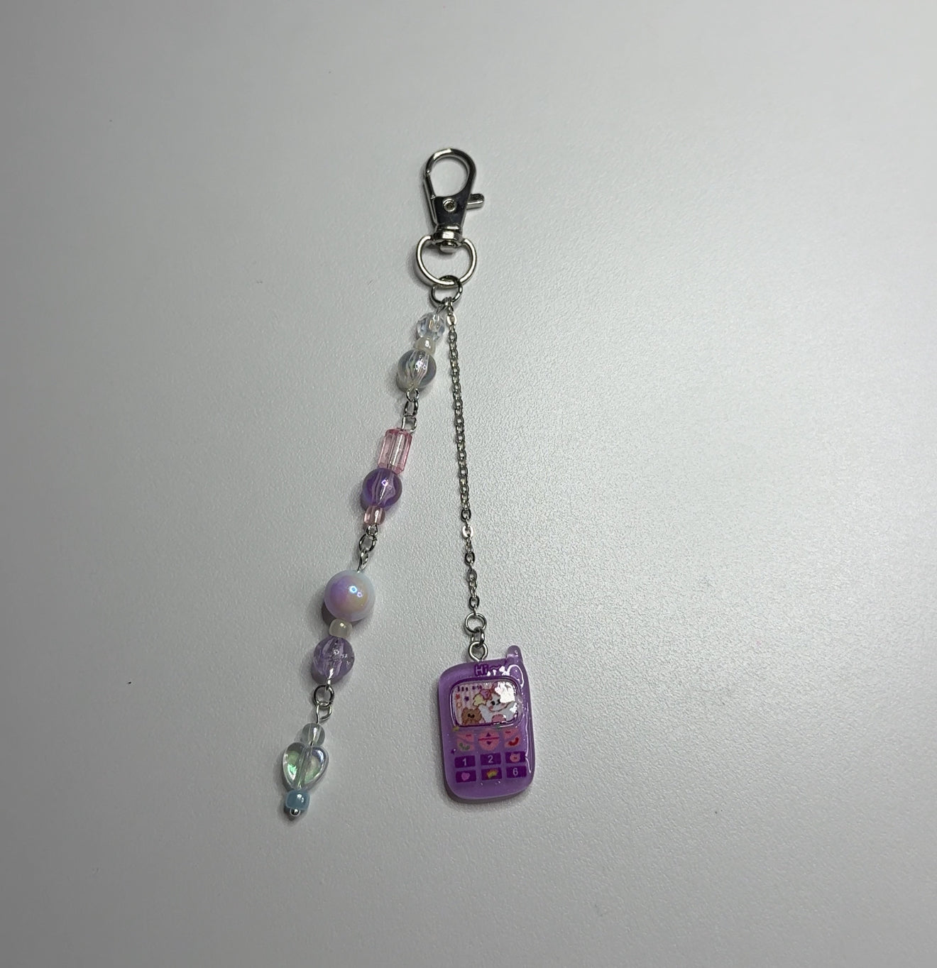 PHONE CHARM KEYCHAIN