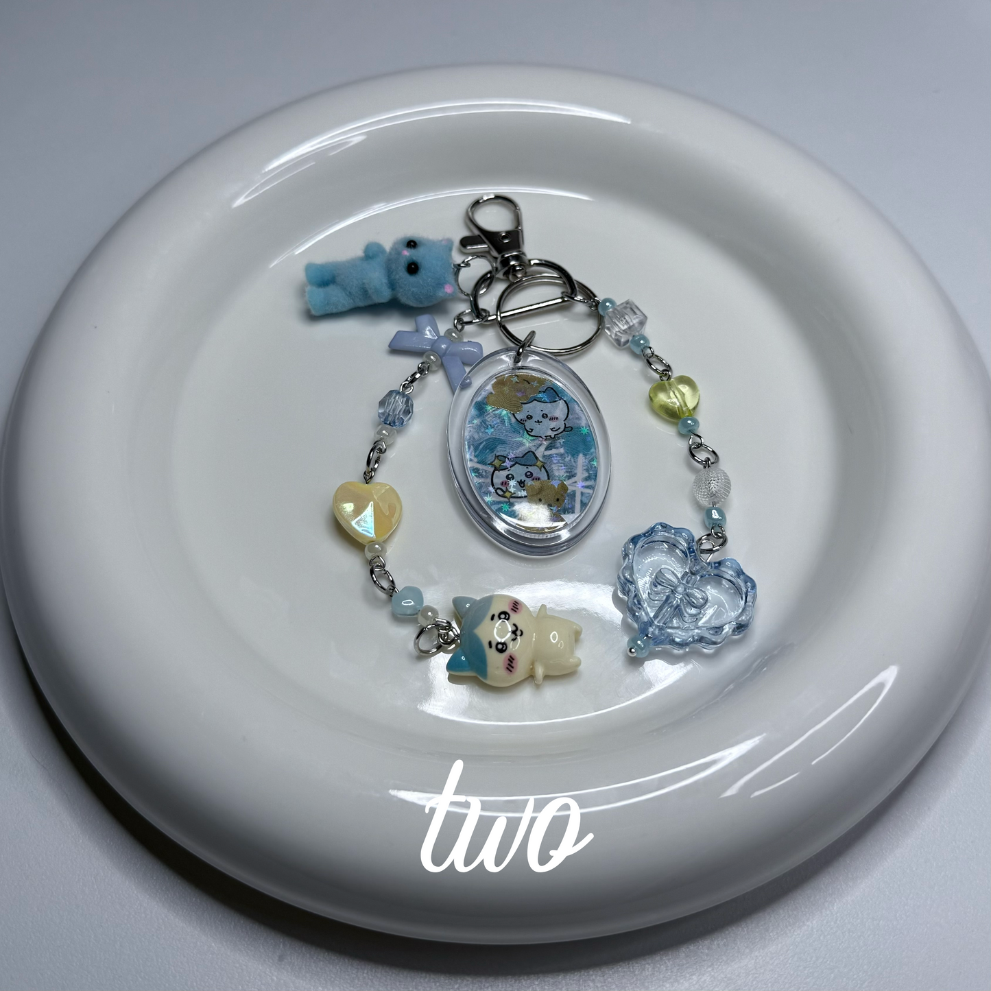 DOUBLE SIDED CHIIKAWA PENDANT KEYCHAIN