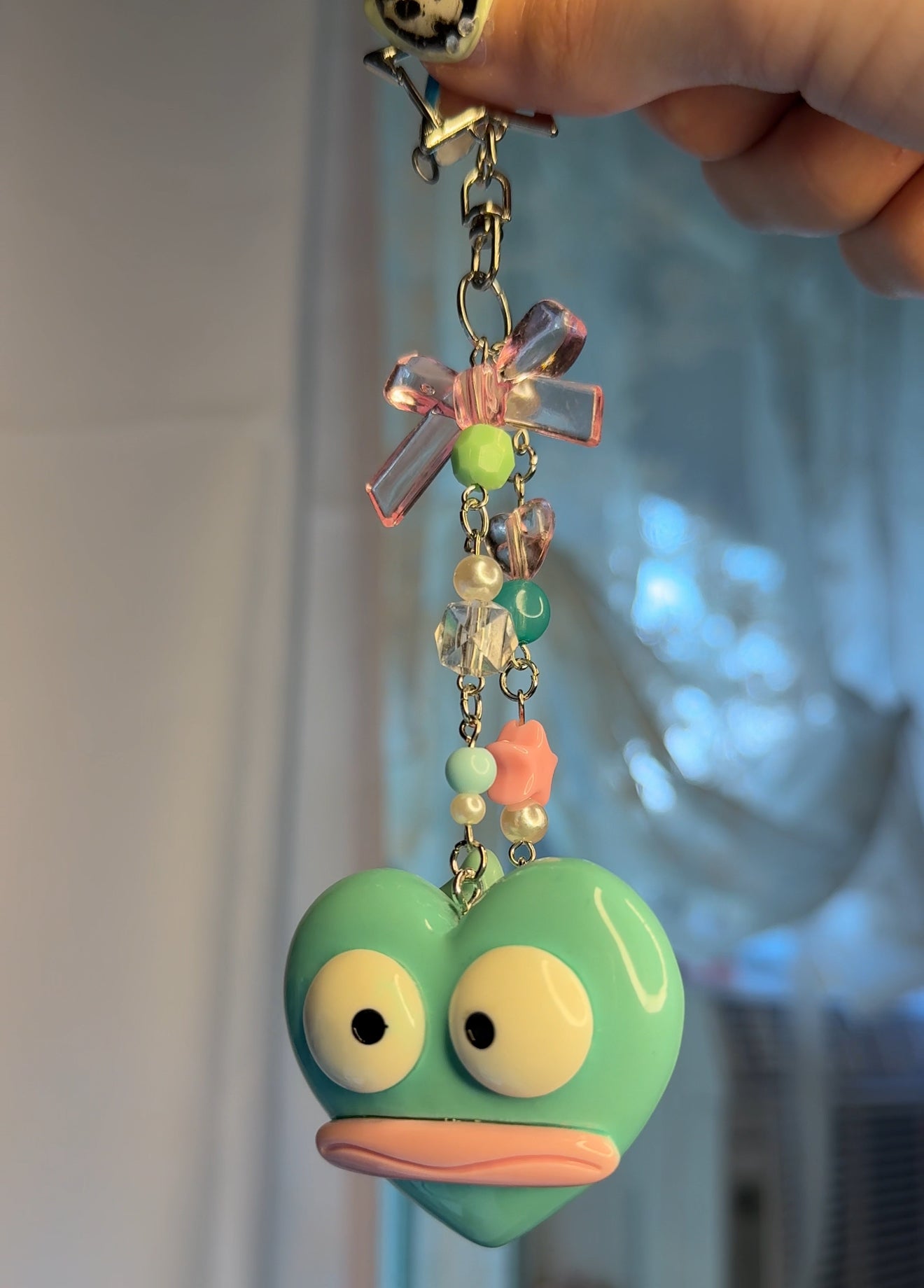 HANGYODON ACRYLIC CHARM KEYCHAIN