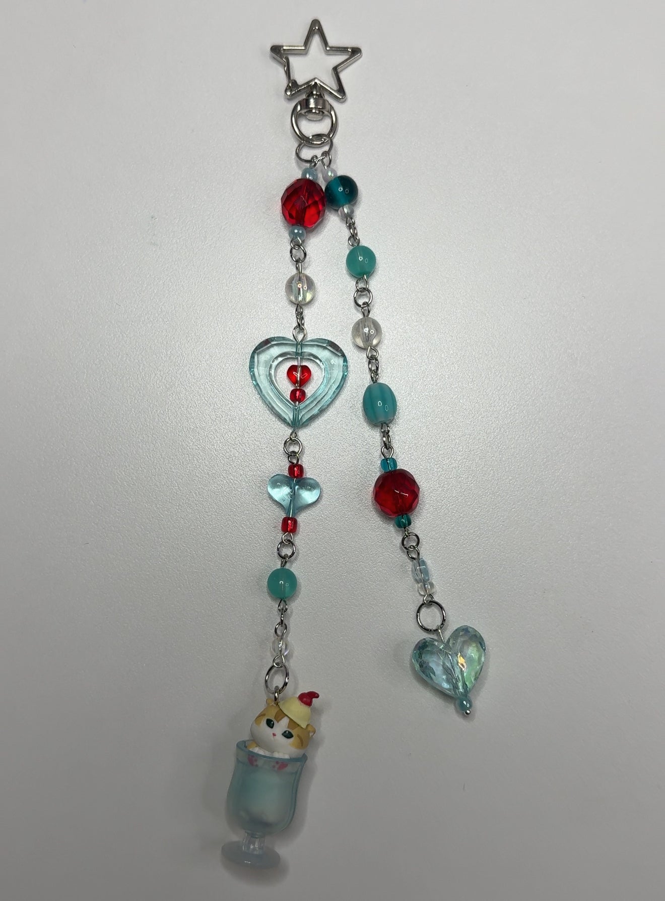 KITTY MILKSHAKE KEYCHAIN