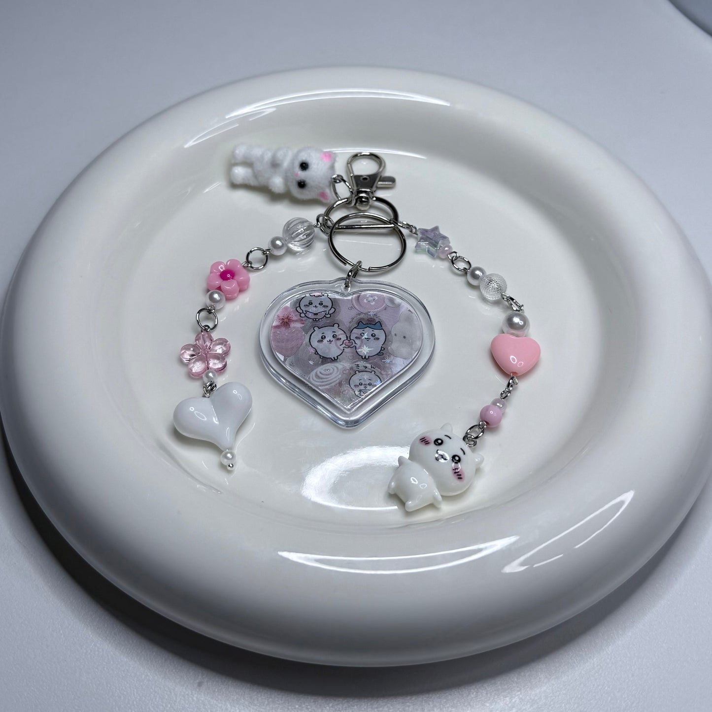 DOUBLE SIDED CHIIKAWA PENDANT KEYCHAIN