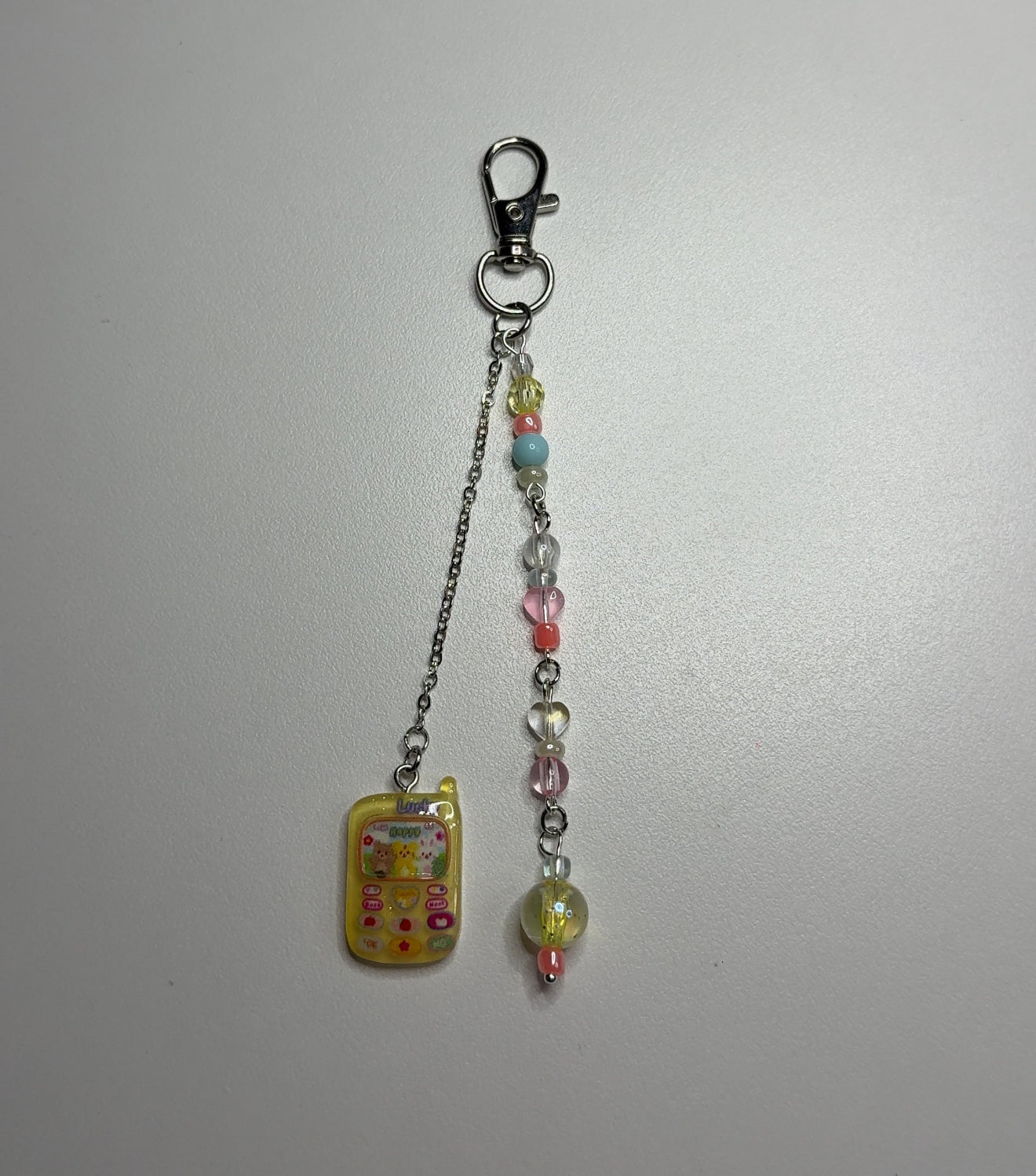 PHONE CHARM KEYCHAIN