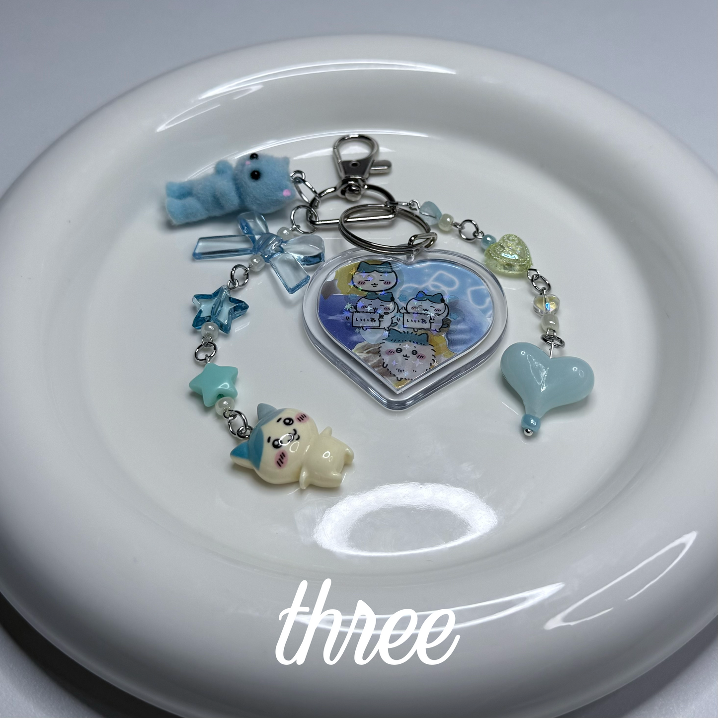 DOUBLE SIDED CHIIKAWA PENDANT KEYCHAIN