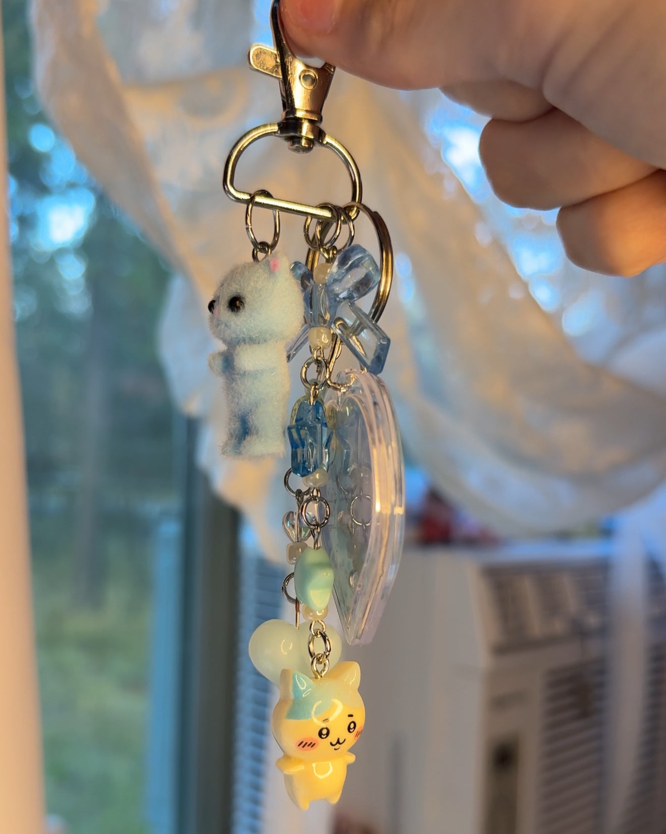 DOUBLE SIDED CHIIKAWA PENDANT KEYCHAIN