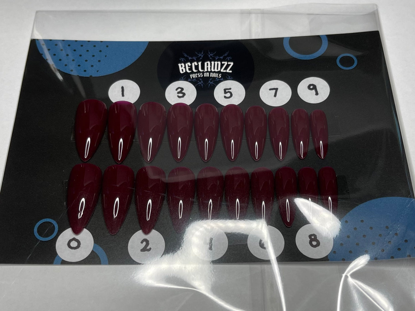 ONE SIZE FITS ALL: DARK MAROON