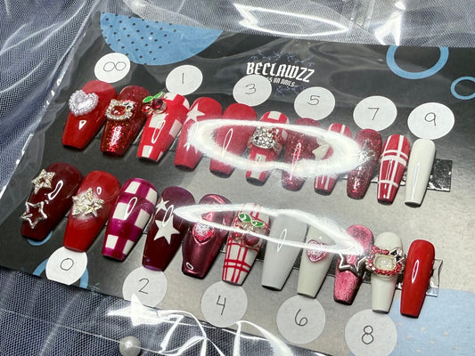 MIX AND MATCH ONE SIZE FITS ALL: RED PICNIC