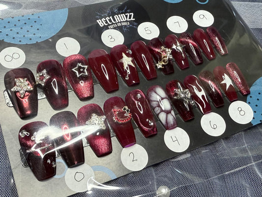 MIX AND MATCH ONE SIZE FITS ALL: DARK RED