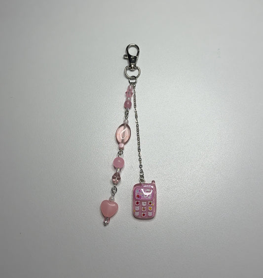 PHONE CHARM KEYCHAIN