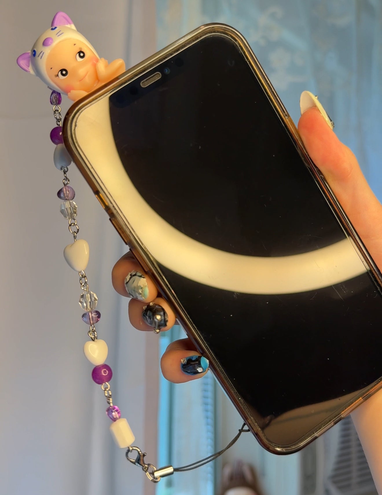 NON-AUTHENTIC SONNY ANGEL PHONE CHARM CHAIN