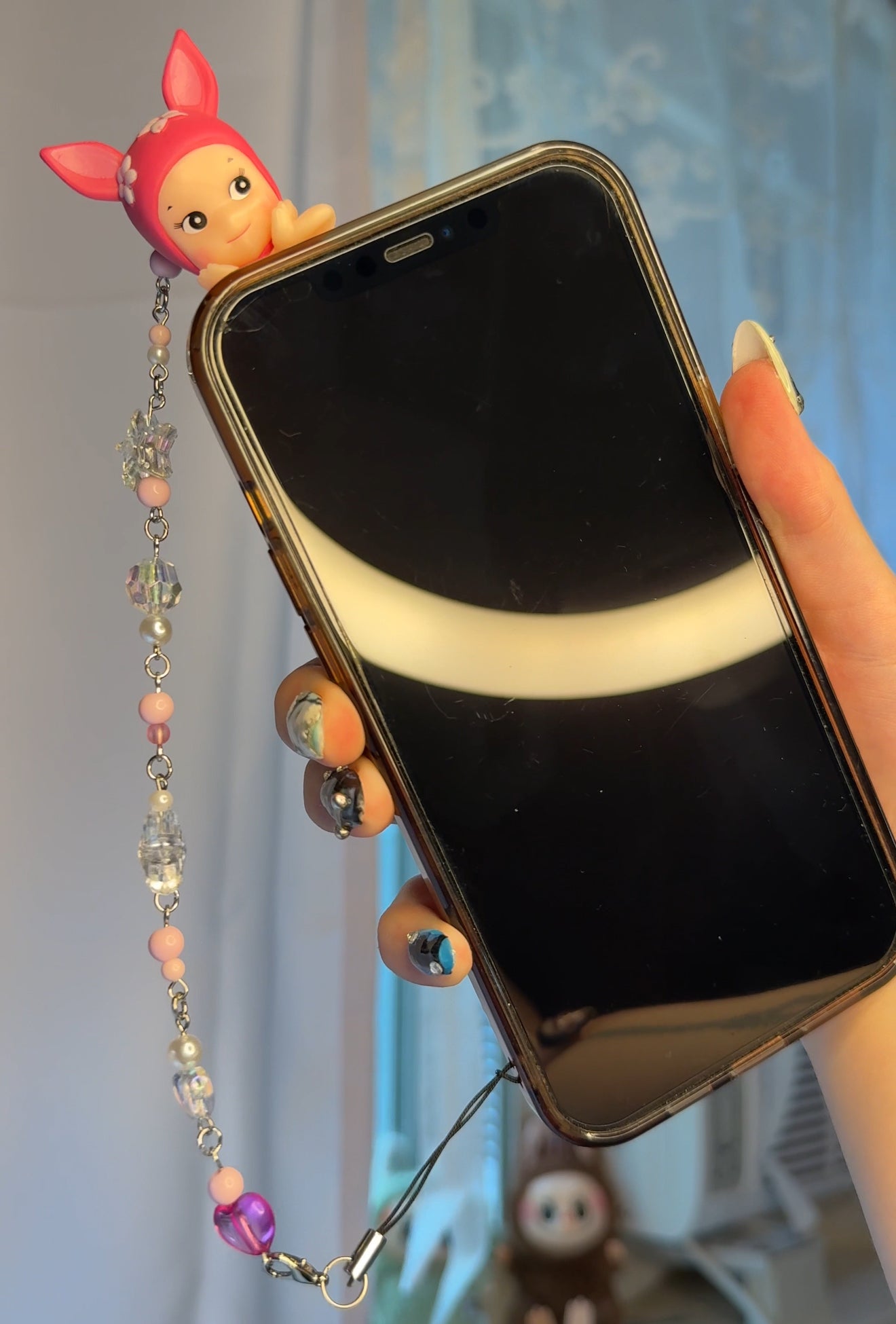 NON-AUTHENTIC SONNY ANGEL PHONE CHARM CHAIN
